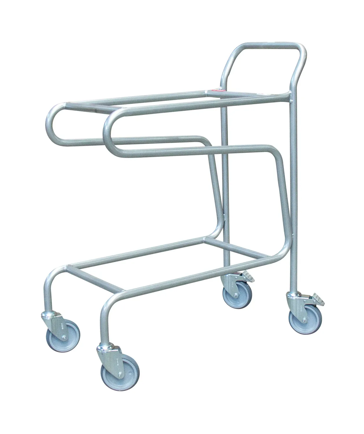 Fimm Chariot porte-bacs 2 niveaux 100 kg 600x400 à freins