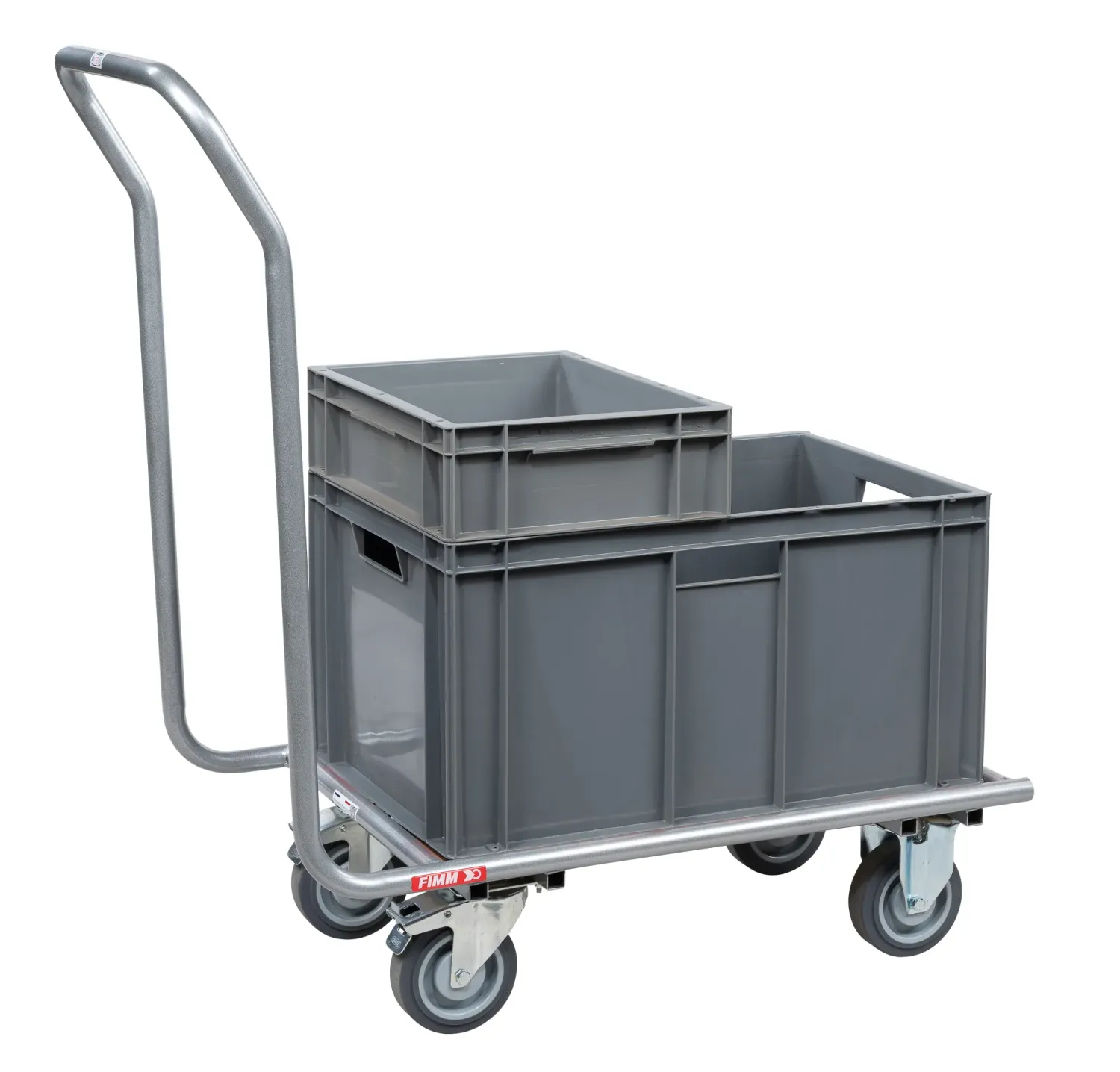 Fimm chariot dossier fixe 250 kg plateau bois médium