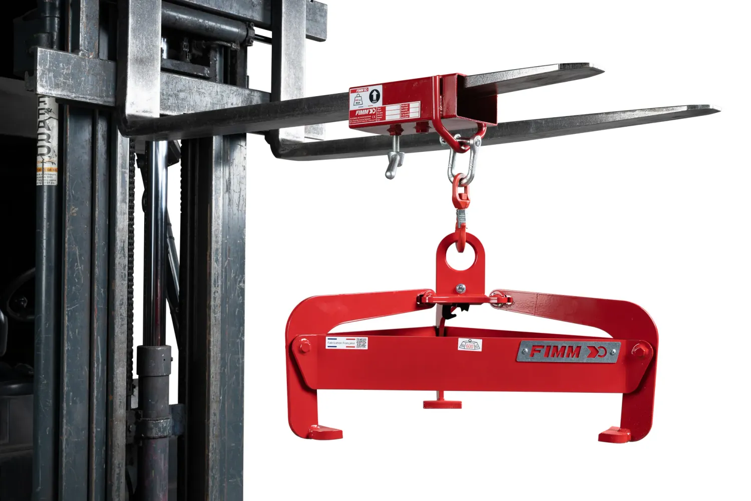 Fimm Fourreau simple fût 600 kg anneau 360°
