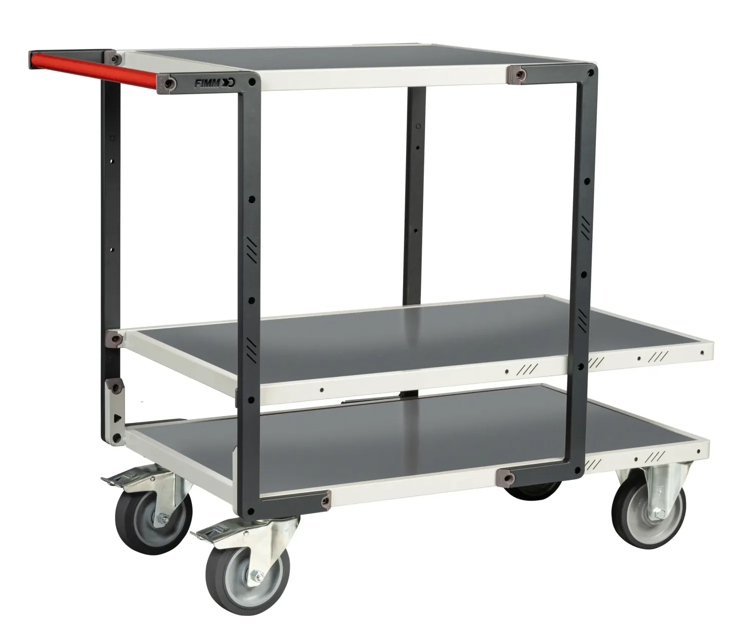 Fimm Flatpack servante galva 3 plateaux 400 kg