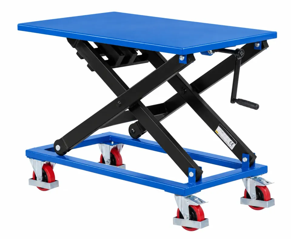 Fimm Table élévatrice manuelle vis sans fin 300 kg