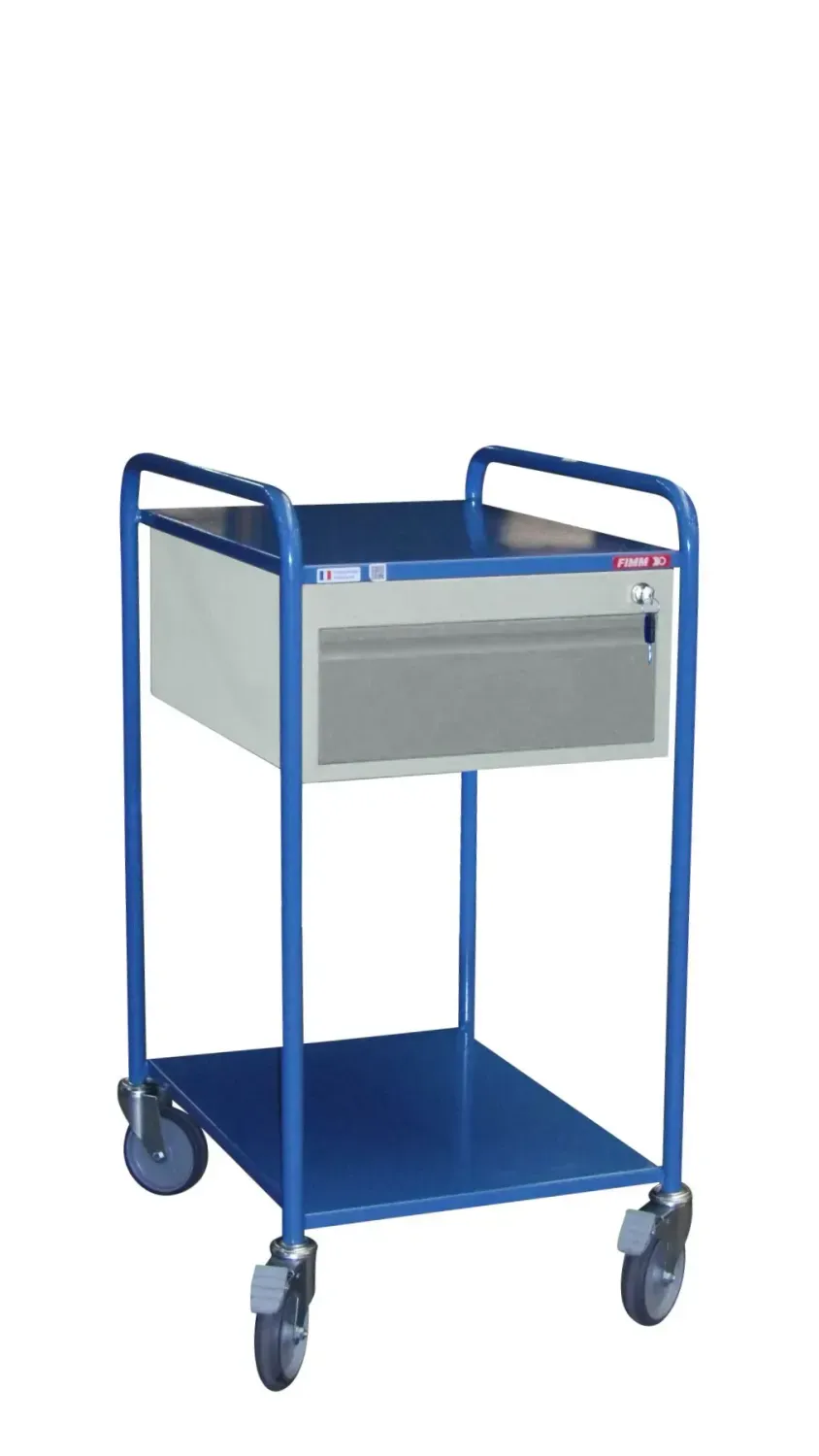 Fimm Servante 2 plateaux 1 tiroir 250 kg