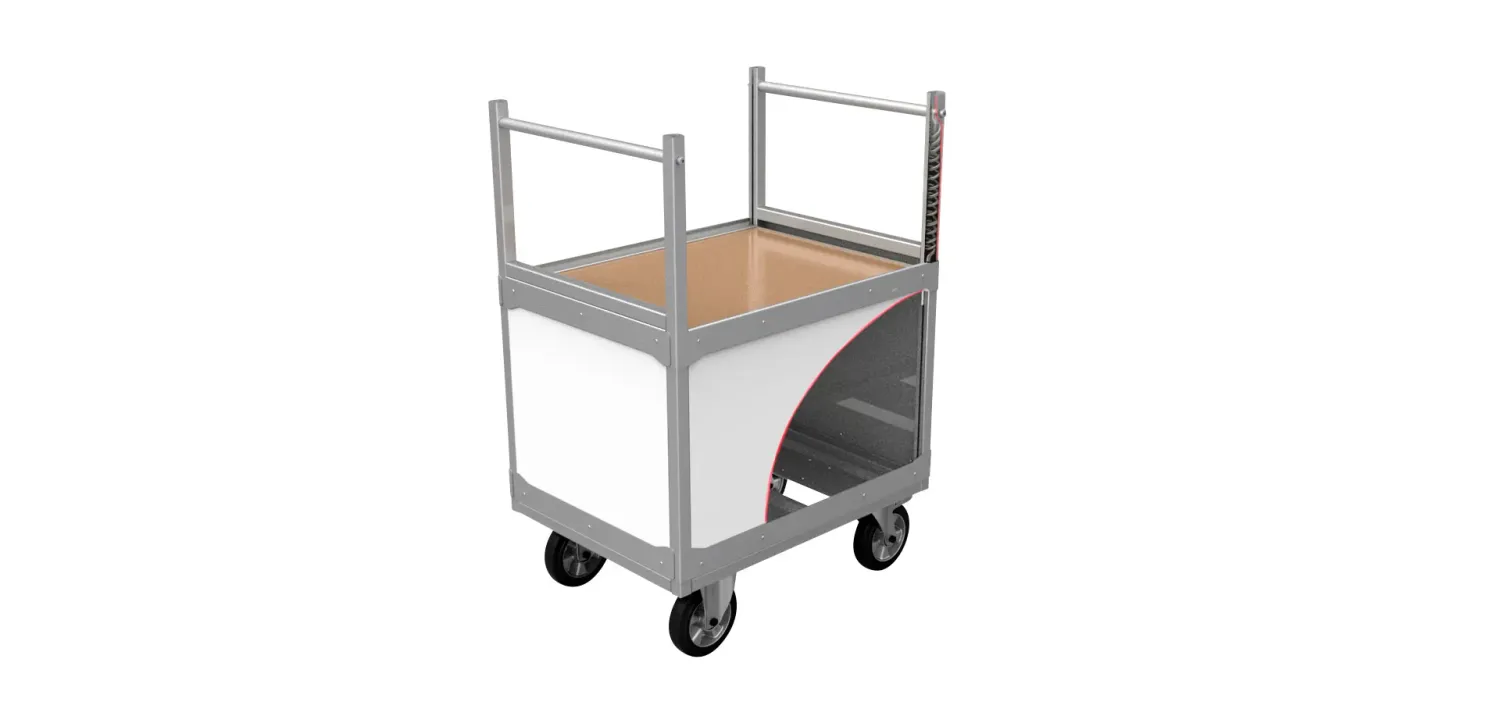Fimm chariot niveau constant polypropylène 100-200 kg