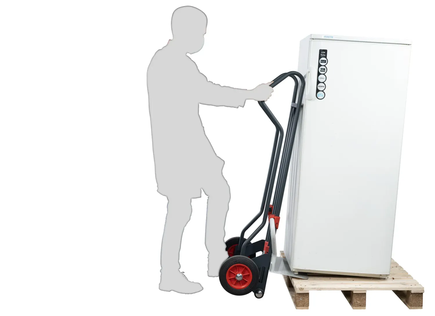 Fimm Diable dépalettiseur 250 kg bavette coulissante