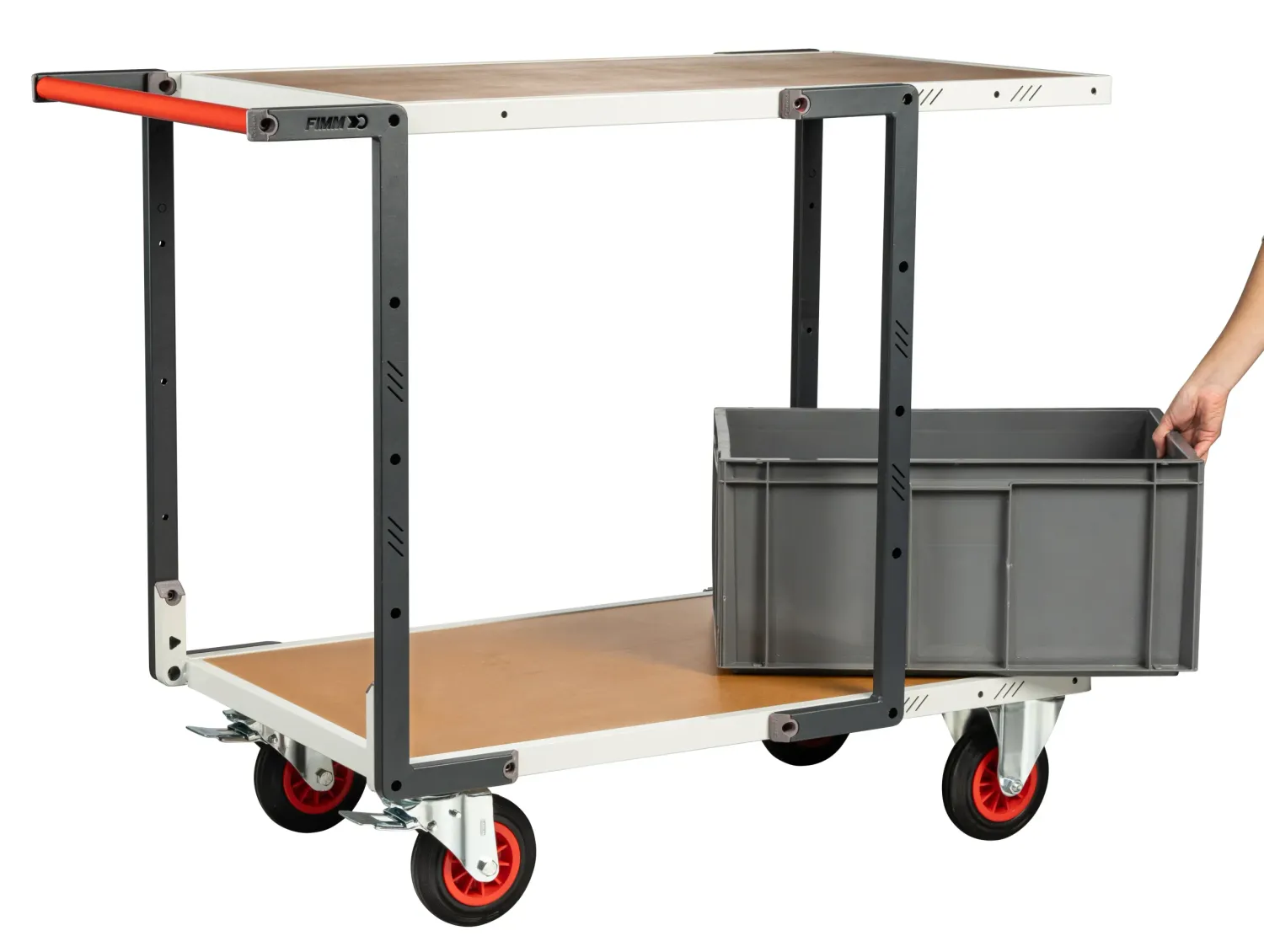 Fimm Servante Flatpack 2 plateaux médium 400 kg
