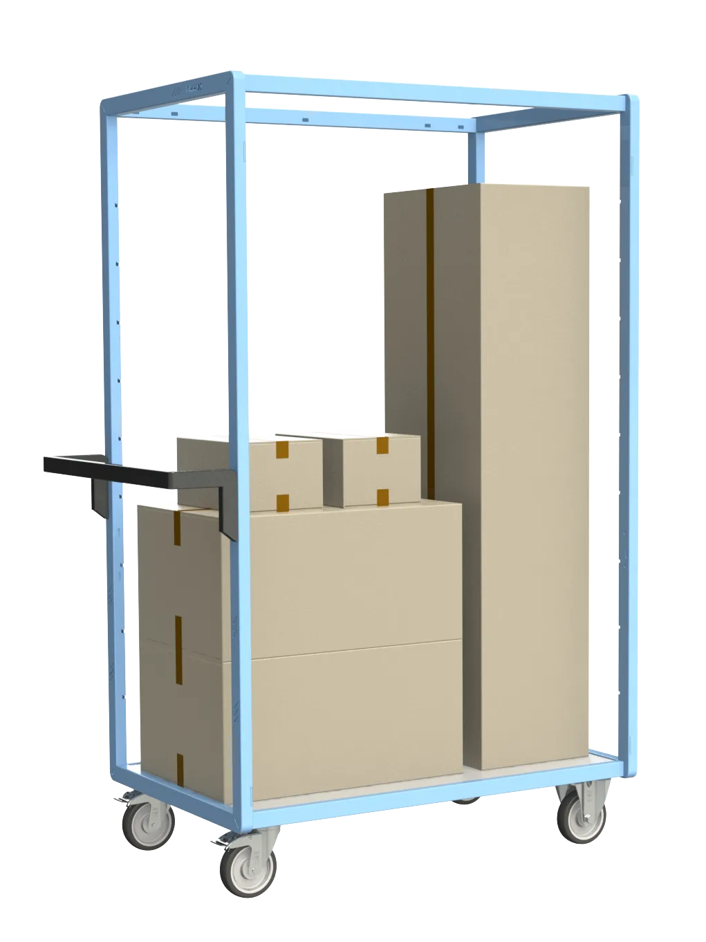 Fimm Servante multi-niveaux plateau bois 500 kg
