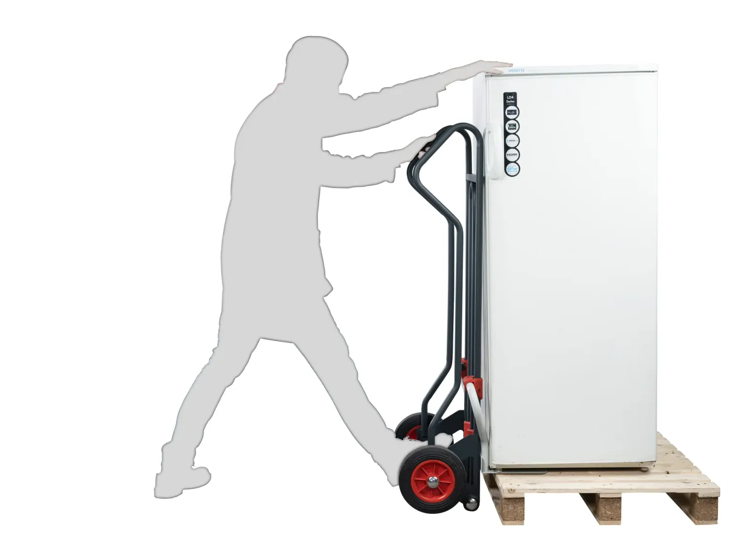 Fimm Diable dépalettiseur 250 kg bavette coulissante
