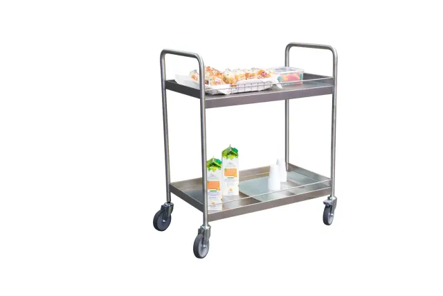 Fimm Desserte inox 304L 2 plateaux 835x435 mm 300 kg