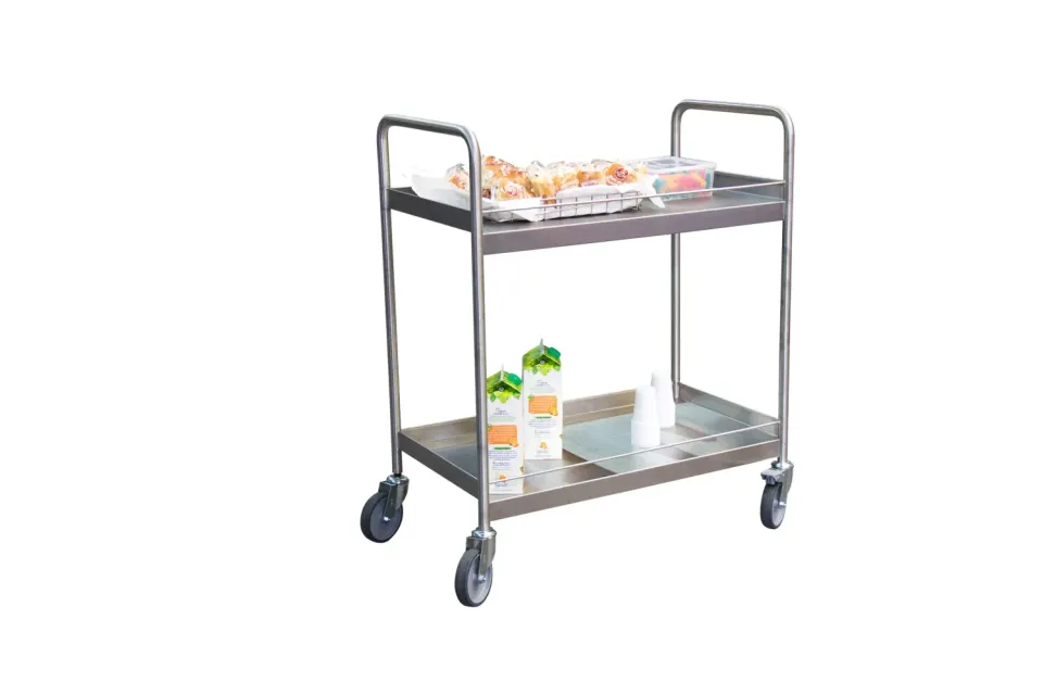 Fimm Desserte inox 304L 2 plateaux 835x435 mm 300 kg