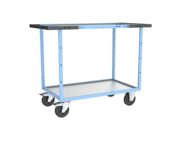 Fimm servante mécano-soudée 2 plateaux galva 400 kg