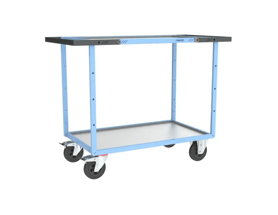 Fimm servante mécano-soudée 2 plateaux galva 400 kg