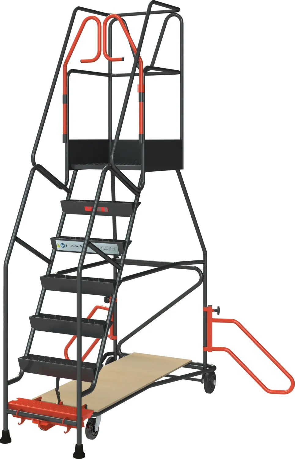 Fimm escabeau immobilisation auto 5-15 marches 150 kg