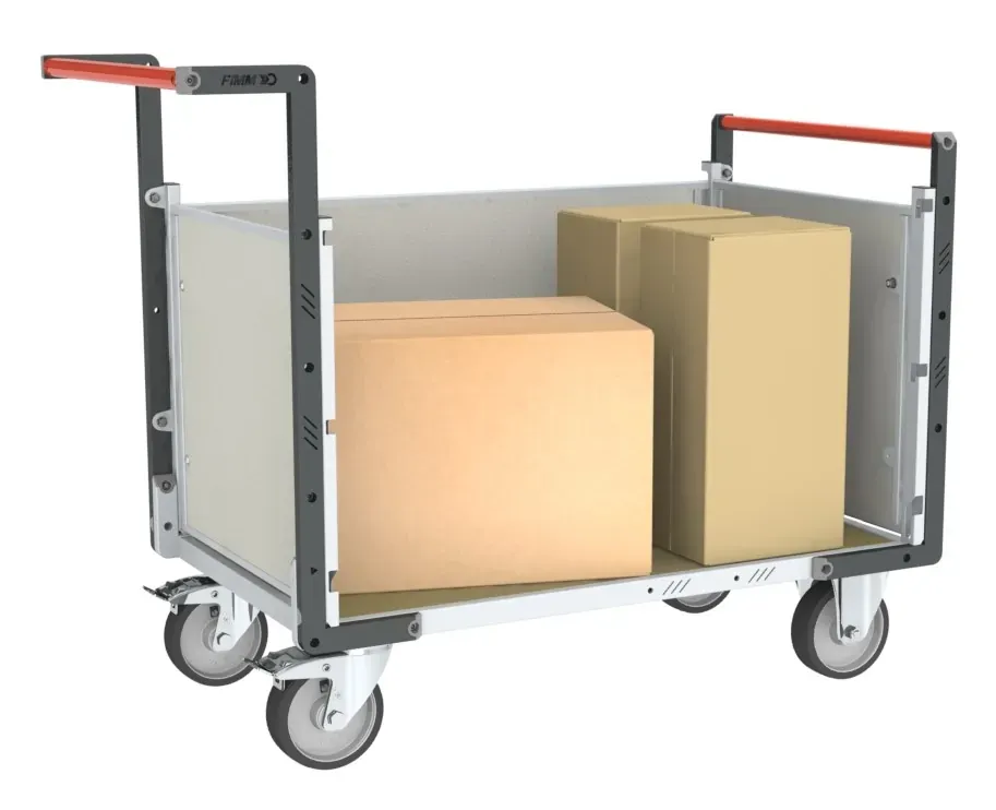 Fimm Chariot modulaire PP 500 kg 2 dossiers ridelle