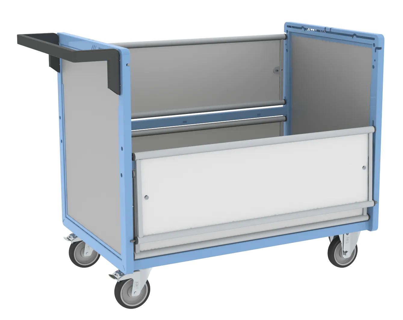 Fimm Chariot conteneur PP alvéolaire sans toit 500 kg