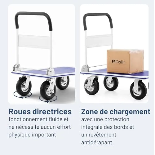 Pallit Carry-R chariot transport 300 kg 880x580 mm