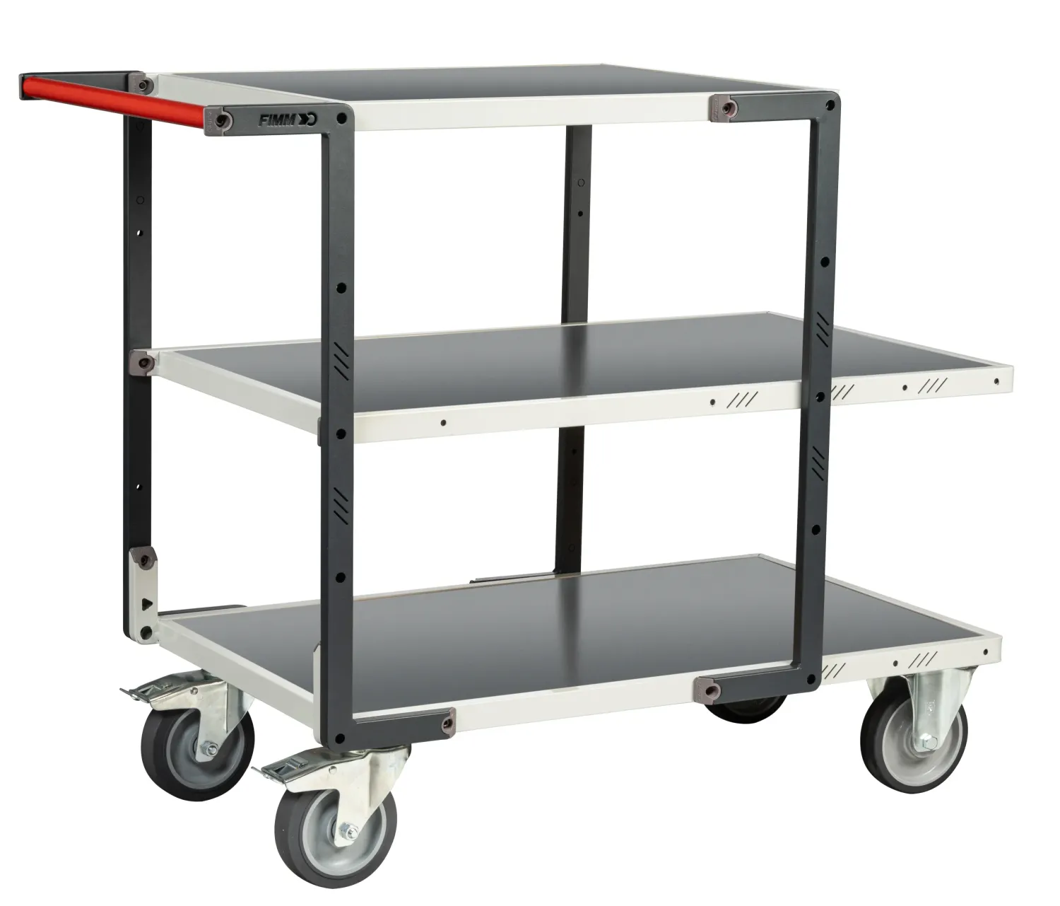 Fimm Flatpack servante galva 3 plateaux 400 kg