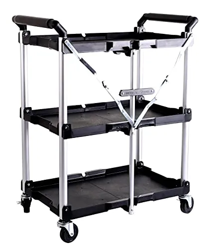 Pallit Chariot de Service 3 Niveaux desserte 75 kg 600x380 mm