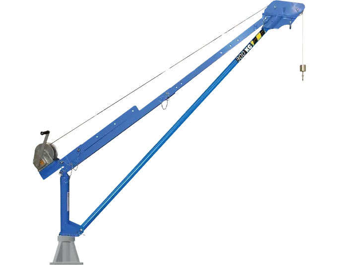 LIFTOP Potalu 300T potence amovible alu avec treuil 300 kg
