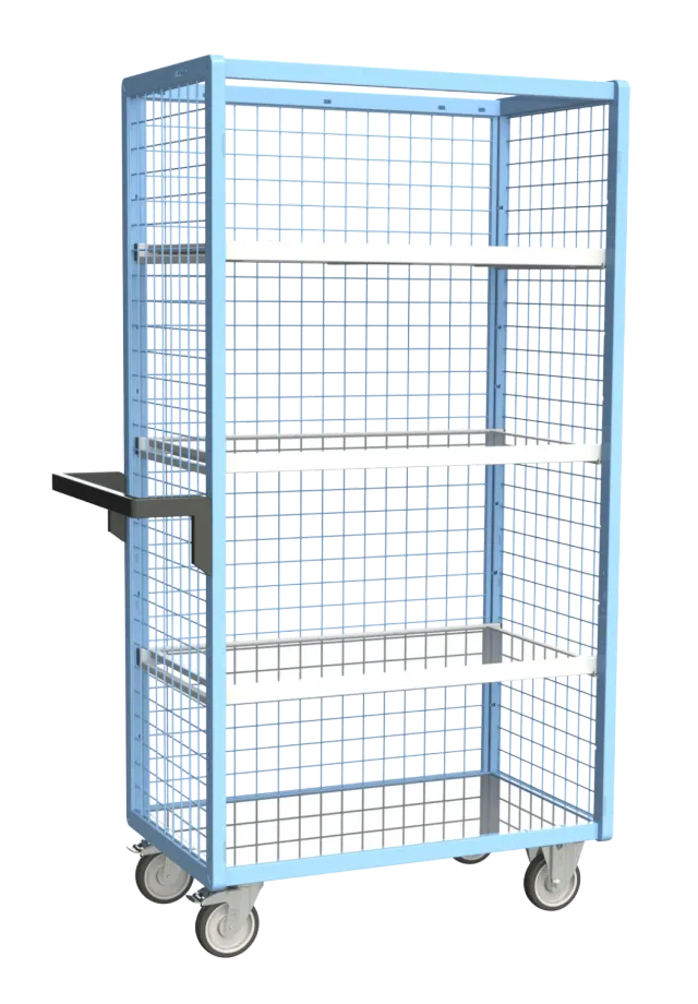 Fimm servante grillagée 3 étagères tôle galva 250-500 kg