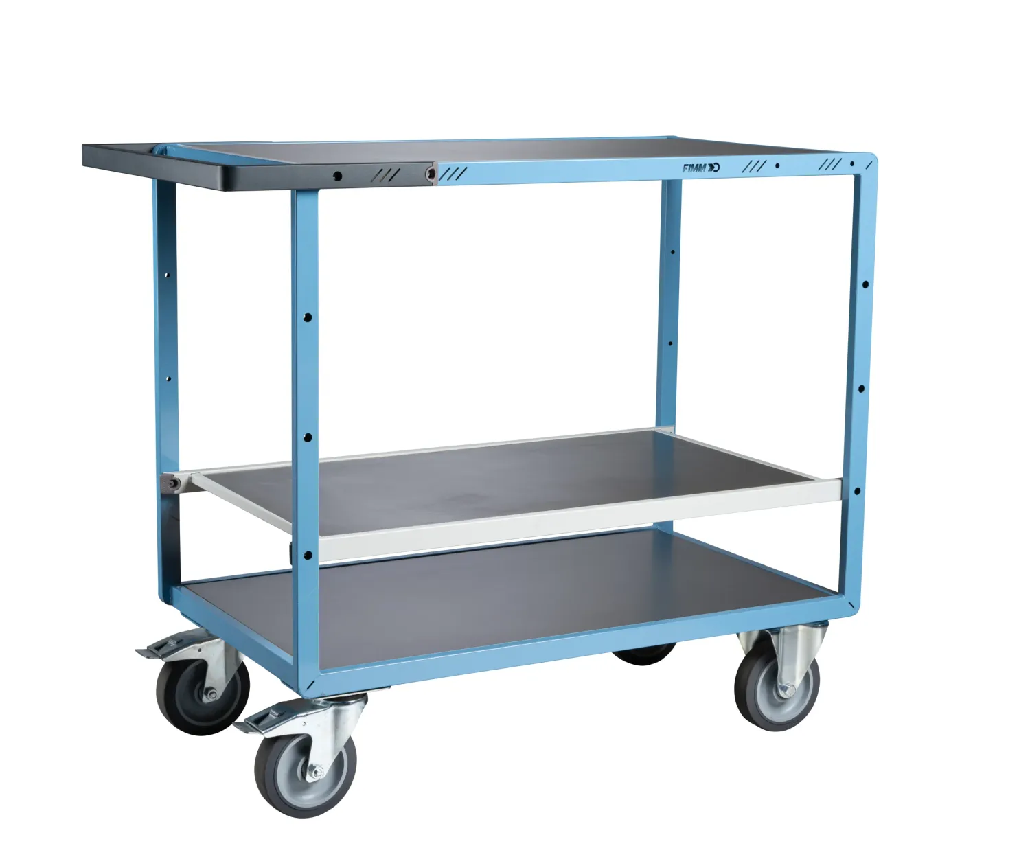 Fimm servante mécano-soudée 3 plateaux galva 400 kg